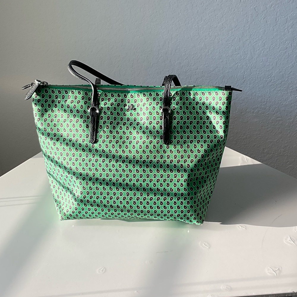 Polo by Ralph Lauren Green and Black Tote